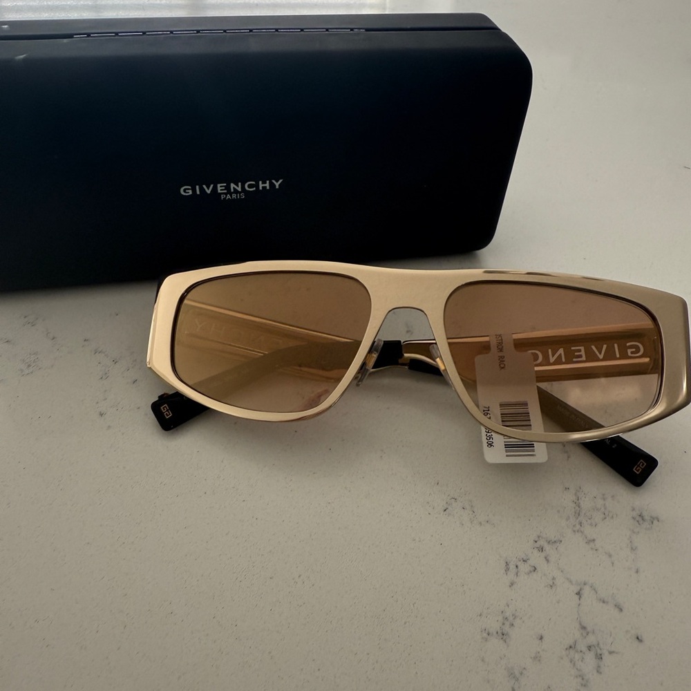 Givenchy Metallic Gold Sunglasses